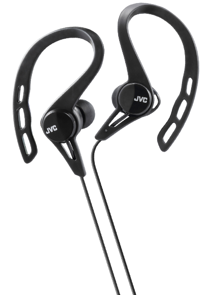 JVC NAPPIKUULOKE SPORT MUSTA HA-ECX20-B-E